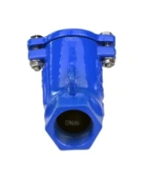 Клапан обратный DN.ru VCB1433N-T 2″ Ду50 Ру16 муфтовый, шаровой, корпус - чугун, шар - сталь+NBR, уплотнение - NBR