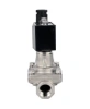 Клапан электромагнитный DN.ru VS731-PT-NC-220VAC 1″ Ду25 Ру10 соленоидный двухходовой, корпус - нержавеющая сталь 304, уплотнение - PTFE, внутренняя резьба, прямого действия, нормально закрытый, с нулевым перепадом давления, катушка - 220В