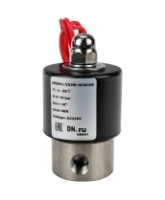 Клапан электромагнитный DN.ru VS131-ET-NC-220VAC 1/4″ Ду8 Ру10, соленоидный двухходовой, корпус - нержавеющая сталь 304, уплотнение - EPDM, резьбовой, нормально-закрытый, прямого действия, катушка - 220В