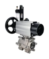 Кран шаровой DN.ru BV3232P(3pc)-FP-SW-ISO-H Ду100 Ру63 полнопроходной, корпус - нержавеющая сталь SS316, под приварку, с пневмоприводом PA-DA-105-1, пневмораспределителем 4M310-08 AC220V, БПВ AFC2000