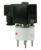 Клапан электромагнитный DN.ru VS841-VT-NC-220VAC 1/4″ Ду5 Ру4 соленоидный двухходовой, корпус - PTFE, уплотнение - VITON, резьбовой, прямого действия, нормально закрытый, катушка - 220В