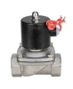 Клапан электромагнитный DN.ru VS131-ET-NC-220VAC 1/2″ Ду15 Ру10, соленоидный двухходовой, корпус - нержавеющая сталь 304, уплотнение - EPDM, резьбовой, нормально-закрытый, прямого действия, катушка - 220В