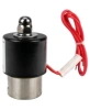 Клапан электромагнитный DN.ru VS131-ET-NC-24VDC 1/4″ Ду8 Ру10, соленоидный двухходовой, корпус - нержавеющая сталь 304, уплотнение - EPDM, резьбовой, нормально-закрытый, прямого действия, катушка - 24В