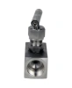 Клапан игольчатый DN.ru VN3131M-T-Ht 1″ Ду25 Ру400 резьбовой, корпус - нержавеющая сталь 304, уплотнение - металл, с Т-образной рукояткой