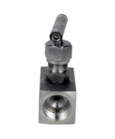 Клапан игольчатый DN.ru VN3131M-T-Ht 1 1/2″ Ду40 Ру400 резьбовой, корпус - нержавеющая сталь 304, уплотнение - металл, с Т-образной рукояткой