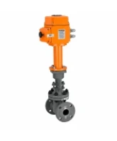 Задвижка клиновая 30с941нж DN.ru GVWR2121M-2W-F-ОСТ Ду100 Ру16 GAIR фланцевая, корпус - сталь 25Л, материал клина - сталь 25Л, уплотнение - металл, с ОСТ-фланцем, с электроприводом DN.ru MT-N-010EM-O1-220VAC-У1