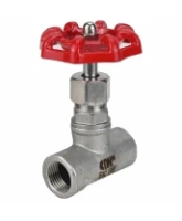 Клапан запорный DN.ru VSO3131M-1W-T-S 1 1/2″ Ду40 Ру16 двухходовой резьбовой, корпус - нержавеющая сталь 304, внутренняя/внутренняя резьба, управление штурвал