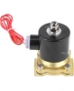 Клапан электромагнитный DN.ru VS100-NT-NC-24VAC 1/2″ Ду15 Ру10 прямого действия двухходовой, корпус - латунь, присоединение - внутренняя резьба, уплотнение - NBR, нормально-закрытый, катушка - 24 В AC