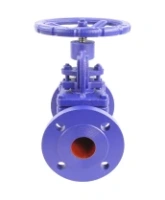 Клапан запорный сальниковый DN.ru VSO1121M-F-S Ду125 Ру16, фланцевый, корпус - чугун GG25, уплотнение - металл, управление - штурвал