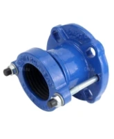 Муфта соединительная ПФРК DN.ru CCFS1212E-FS Ду100 Ру10/16, корпус - чугун GGG450-10, уплотнение - EPDM, обжимной диаметр 109-128мм TIAN