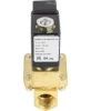 Клапан электромагнитный DN.ru VS400-ET-NC-24VDC 3/8″ Ду10 Ру16, соленоидный двухходовой, корпус - латунь, уплотнение - EPDM, резьбовой, нормально-закрытый, пилотный, катушка - 24В