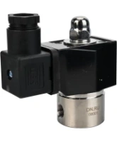 Клапан электромагнитный DN.ru VS331-ET-NC-24VDC 1/4″ Ду8 Ру10, соленоидный двухходовой, корпус - нержавеющая сталь 304, уплотнение - EPDM, резьбовой, нормально-закрытый, прямого действия, катушка - 24В