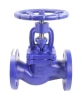 Клапан запорный сальниковый DN.ru VSO1121M-F-S Ду125 Ру16, фланцевый, корпус - чугун GG25, уплотнение - металл, управление - штурвал