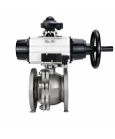 Кран шаровой DN.ru BV3232P(2pc)-FP-F-ISO-H WDVF Ду100 Ру16 полнопроходной, фланцевый, корпус - нержавеющая сталь 316, уплотнение - PTFE, с пневмоприводом PA-DA-105-1, пневмораспределителем 4M310-08 AC220V и БКВ APL-210N