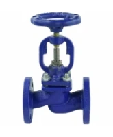 Клапан запорный сальниковый DN.ru VSO2130M-F-S Ду100 Ру40, фланцевый, корпус - сталь GS-C25, уплотнение - металл, управление - штурвал