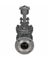 Задвижка клиновая 30с941нж DN.ru GVWR2121M-2W-F-ОСТ Ду300 Ру16 GAIR фланцевая, корпус - сталь 25Л, материал клина - сталь 25Л, уплотнение - металл, с ОСТ-фланцем и голым штоком