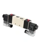 Пневмораспределитель DN.ru 4V320-10 AC220V 3/8″ бистабильный, пятиканальный, с двусторонним ЭМУ (подключение со шлангами)