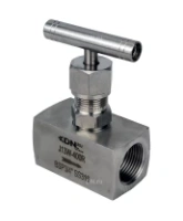 Клапан игольчатый DN.ru VN3232M-T-Ht 1 1/2″ Ду40 Ру400 резьбовой, корпус - нержавеющая сталь 316, уплотнение - металл, с Т-образной рукояткой