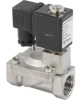 Клапан электромагнитный DN.ru VS431-NT-NC-220VAC 3/4″ Ду20 Ру16, соленоидный двухходовой, корпус - нержавеющая сталь 304, уплотнение - NBR, резьбовой, нормально-закрытый, пилотный, катушка - 220В