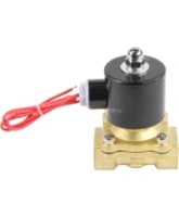 Клапан электромагнитный DN.ru VS100-ET-NC-220VAC 3/4″ Ду20 Ру10, соленоидный двухходовой, корпус - латунь, уплотнение - EPDM, резьбовой, нормально-закрытый, прямого действия, катушка - 220В