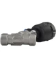 Клапан отсечной пневматический DN.ru VSP3241P-T-1PNC 1/2″ Ду15 Ру25, корпус - нержавеющая сталь SS316, резьбовой, Y-образный, корпус привода - пластик