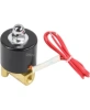 Клапан электромагнитный DN.ru VS100-ET-NC-24VDC 1/8″ Ду6 Ру10, соленоидный двухходовой, корпус - латунь, уплотнение - EPDM, резьбовой, нормально-закрытый, прямого действия, катушка - 24В