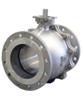 Кран шаровой DN.ru BV3232P(2pc)-FP-F-ISO-H Ду250 Ру16 полнопроходной двухходовой, нержавеющая сталь 316, фланцевое, уплотнение - PTFE, с ISO-фланцем и голым штоком, 27х27, F12/F14