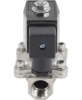 Клапан электромагнитный DN.ru VS231-VT-NC-24VDC 1/2″ Ду15 Ру7, соленоидный двухходовой, корпус - нержавеющая сталь 304, уплотнение - Viton, резьбовой, нормально-закрытый, прямого действия, катушка - 24В