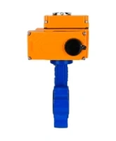 Затвор дисковый поворотный DN.ru WBV1631N-2W-Fb-H Ду80 Ру16 LUG корпус - чугун QT450, диск - нержавеющая сталь 304, уплотнение - NBR, межфланцевый, с электроприводом DN.ru QT-N-005EM-O1-220VAC-У1 220В