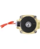 Клапан электромагнитный DN.ru VS100-NT-NC-220VAC 1 1/4″ Ду32 Ру10, соленоидный двухходовой, корпус - латунь, уплотнение - NBR, резьбовой, нормально-закрытый, прямого действия, катушка - 220В