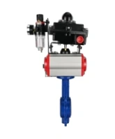 Затвор дисковый поворотный DN.ru WBV1432E-2W-Fb-H Ду125 Ру16, корпус - чугун GGG50, диск - нержавеющая сталь 316L, уплотнение - EPDM, с пневмоприводом PA-DA-083 двойного действия, пневмораспределителем 4M310-08 DC24V, БКВ APL-410N EX, БПВ AFC2000