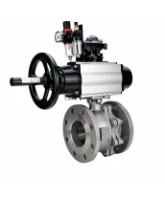 Кран шаровой DN.ru BV3232P(2pc)-FP-F-ISO-H WDVF Ду100 Ру16 полнопроходной, фланцевый, корпус - нержавеющая сталь 316, уплотнение - PTFE, с пневмоприводом PA-DA-105-1, пневмораспределителем 4M310-08 AC220V, БКВ APL-210N и БПВ AFC2000