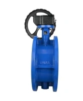 Затвор дисковый поворотный DN.ru WBV1313E-2W-F-R Ду250 Ру16 фланцевый, корпус - чугун GGG40, диск - чугун GGG40, уплотнение - EPDM, управление – редуктор, с ISO-фланцем F10, квадрат штока 22х22