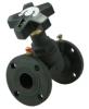 Клапан балансировочный DN.ru VB1431V-F Ду50 Ру16 чугунный, фланцевый, с ниппелями