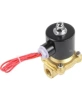 Клапан электромагнитный DN.ru VS100-NT-NC-24VAC 3/8″ Ду10 Ру10 прямого действия двухходовой, корпус - латунь, присоединение - внутренняя резьба, уплотнение - NBR, нормально-закрытый, катушка - 24 В AC